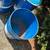 28 GALLON METAL BARRELS WITH REMOVABLE LOCKING LIDS 2 thumbnail