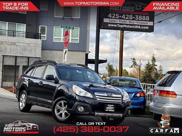 $111/mes - 2013 Subaru Outback 25i Limited AWD Wagon - $7.999 (23410 Highway 99, WA 98026)63441799654275121