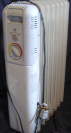 A space heater 1