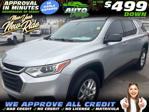 2018 Chevrolet Chevy TRAVERSE LS SPORT UTILITY 4D 1