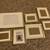 Gold gallery picture frames (7 frames, 3 sizes) 1 thumbnail