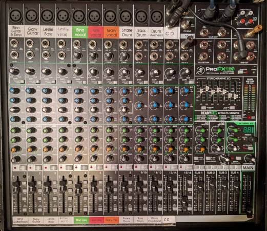 MACKIE16x2 Mixer+Effects+USB 1