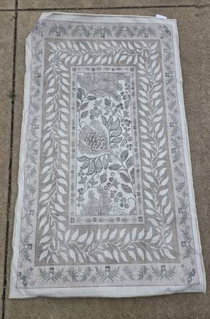 Ruggable Flatwoven Washable Laurel Rug 3x5' Green Taupe 1