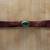 Men’s Belt With Brass and Malachite Buckle 2 thumbnail