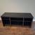 EUC Mainstays Parsons TV Stand for TVs up to 50", Black Oak Finish 12 thumbnail