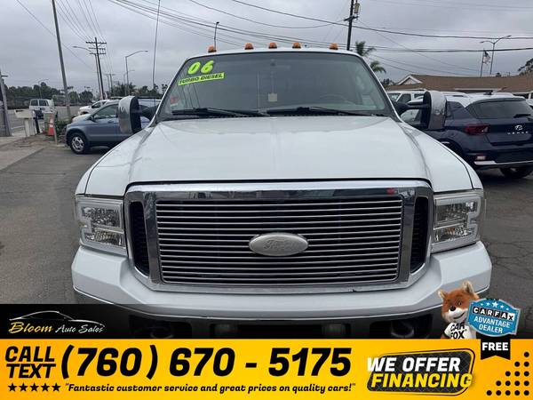 2006 Ford F350 F 350 F-350 Super Duty F 350 Super Duty XLTCrew Cab LB - $13,990 (Bloom Auto Sales)63616055623425121