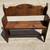 Entryway Wood Wooden Bench Accent Hallway 1 thumbnail