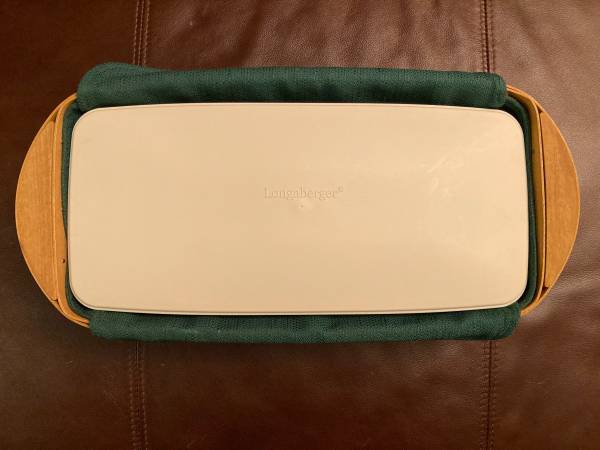 Longaberger 2002 Bagel Basket set 1