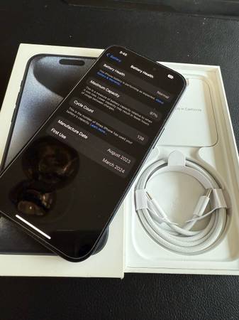 iPhone 15 Pro 1 TB - 950 $ (Nueva York)63470648669057122