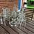 Vintage Crystal four light Candelabra holder with prisms 7 thumbnail