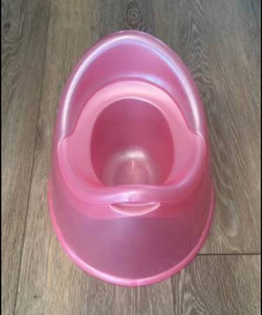 Toddler portable training potty toilet pink 1