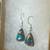 Gorgeous Sterling Silver & Turquoise Earrings 7 thumbnail