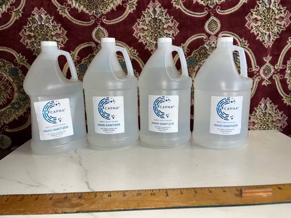 Capna Hand Sanitizer One Gallon Refill 1