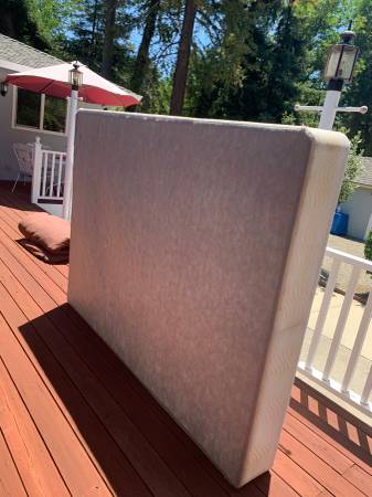 Free, Queen head board, foot board and box spring - $0 (scotts valley)63438649802497121