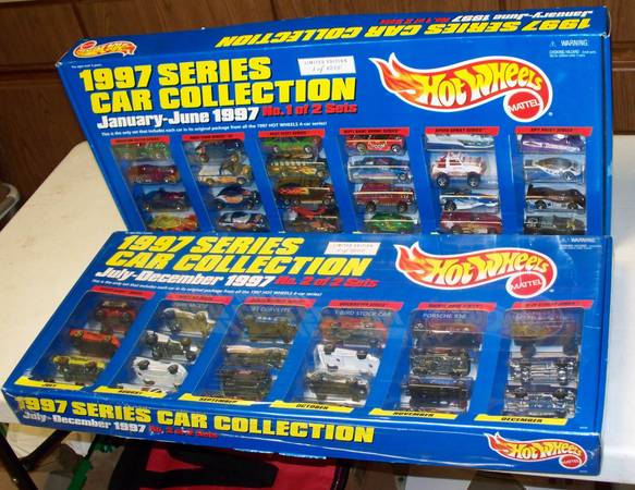 Hot Wheels 1997 Series Car Collection January-December (New) 1