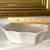 Scalloped white ceramic rectangular baking casserole dish 8 thumbnail