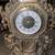 Mercedes Baroque brass table clock 2 thumbnail