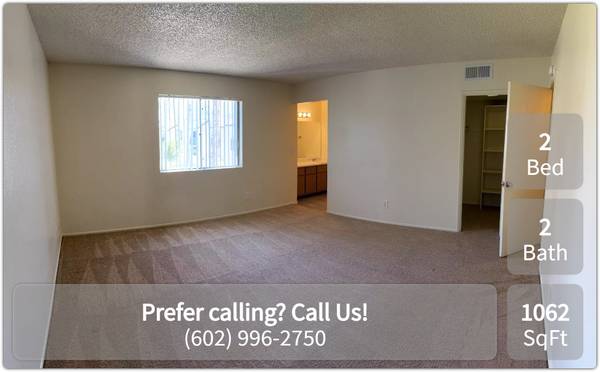 Exceptional living starts here: Check out our spacious 2 BR. 1