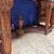 Gray Marble Top Carved Wood Console 8 thumbnail