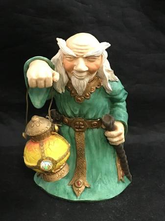 Krystonia Vaaston Wizard Figurine Collectors Club 503 Made in England 1