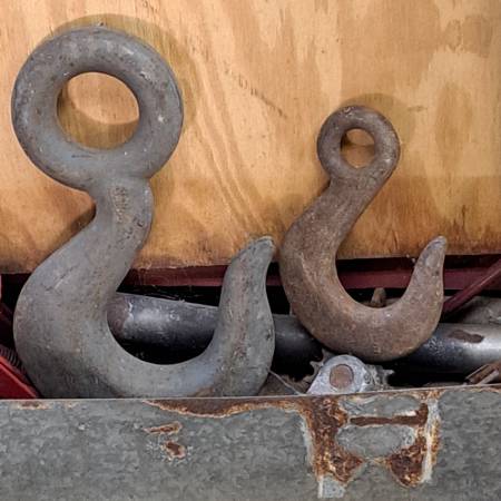 (2) Crane Eye Hooks 1