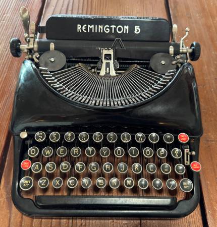 Remington Rand 5 with scientific keys 1930s Typewriter - Custom Order 1