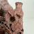Vintage Carved Red Soapstone Vase 6” 5 thumbnail
