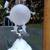 Lighted Color Changing Skiing Snowman Holiday Figurine (w/ 360° video) 5 thumbnail