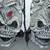 Halloween 5 Pc Skull Heads Door Frame Surround Arch Latex Covered Foam 11 thumbnail