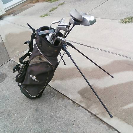 Hot Z Guinness Golf Bag n Master Grip 283 MC Irons Juego de palos, Driver - $75 (Staten Island)63471464837761120