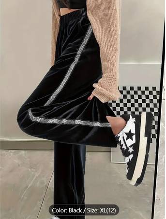 [NWOT] Slant Pockets Wide Leg Pants Size 12 1