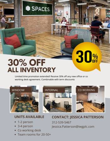$672 A Private Office is just what YOU need- Tour Fulton Market today! (Fulton Market)63959877923842121