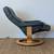 Stressless Mayfair Reclining Leather Chair + Ottoman 12 thumbnail