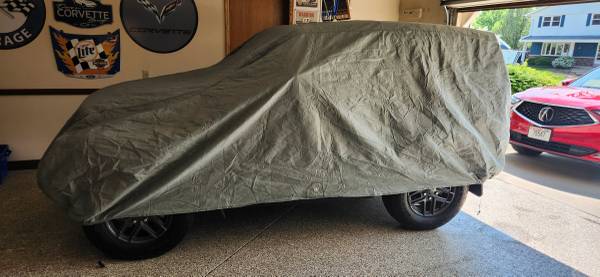 Jeep wrangler outdoor cover (NEW) - $90 (Franklin)63470460364289122