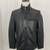 Marc New York Black Leather Zip-Up Motorcycle Jacket Size S 1 thumbnail