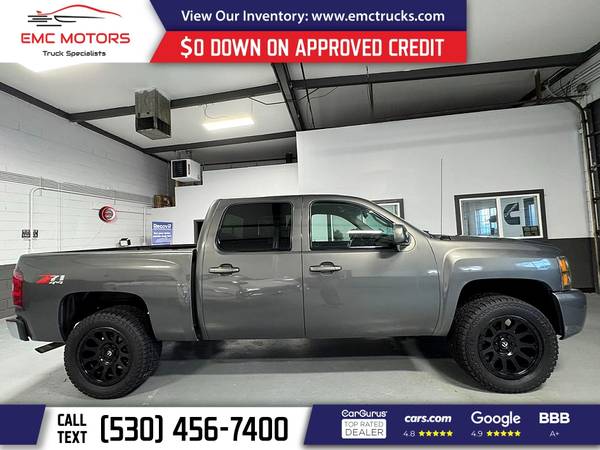 2011 Chevrolet Silverado 1500 Crew Cab 4x4 LT - $15,450 (1010 GRASS VALLEY HWY, AUBURN, CA 95603)63613140557953123