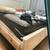Free California King bed frame and side table 1 thumbnail