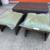 New 3pc outdoor patio furniture occasional set Sunbrella fabric 2 thumbnail