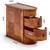 Tribesigns 2-Drawer Solid End Table, 23.6"H Wood SideTables No Assembly Required 8 thumbnail