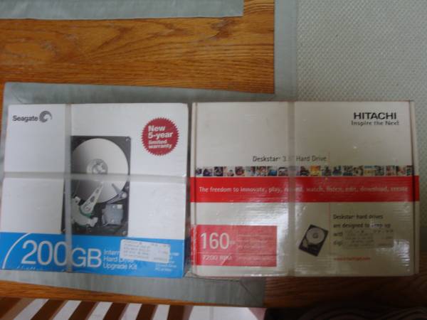 2 new hard drives 1