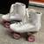 White Ladies/Girls Roller Skate  Size 5 with bonus protection pads 3 thumbnail
