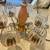 Vintage pink porcelain chandelier 4 thumbnail