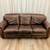 Plunkett Furniture Top Grain Leather Sofa Couch Free Delivery 4 thumbnail