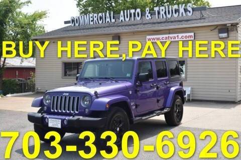 2018 Jeep Wrangler JK Unlimited Sahara SUV - $21,995 (Manassas)63616226091011120