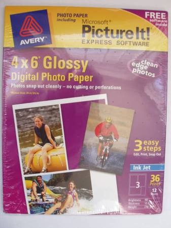 Avery Glossy Digital Photo Paper (NEW IN BOX) 1