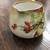 Vintage Pitcher - Royal Art Italian - Hand Painted - Gold Rim/Handle 3 thumbnail