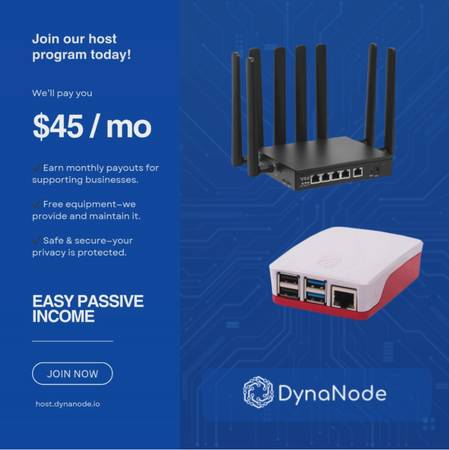 Earn $45/mo Passive Income Hosting a Small Device in Your Home 1
