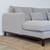 Modern Grey Boucle Sectional 7 thumbnail