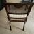 POSSIBLY ONE OF A KIND VINTAGE CHAIR - WICKERED CANE SEAT AND BACK  — 3 thumbnail