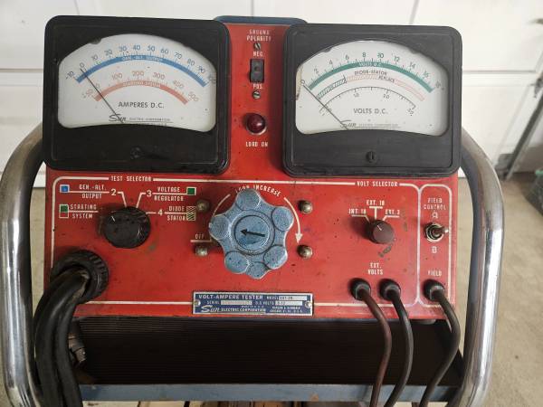 Sun VAT-28 Charging, Starting system tester 1